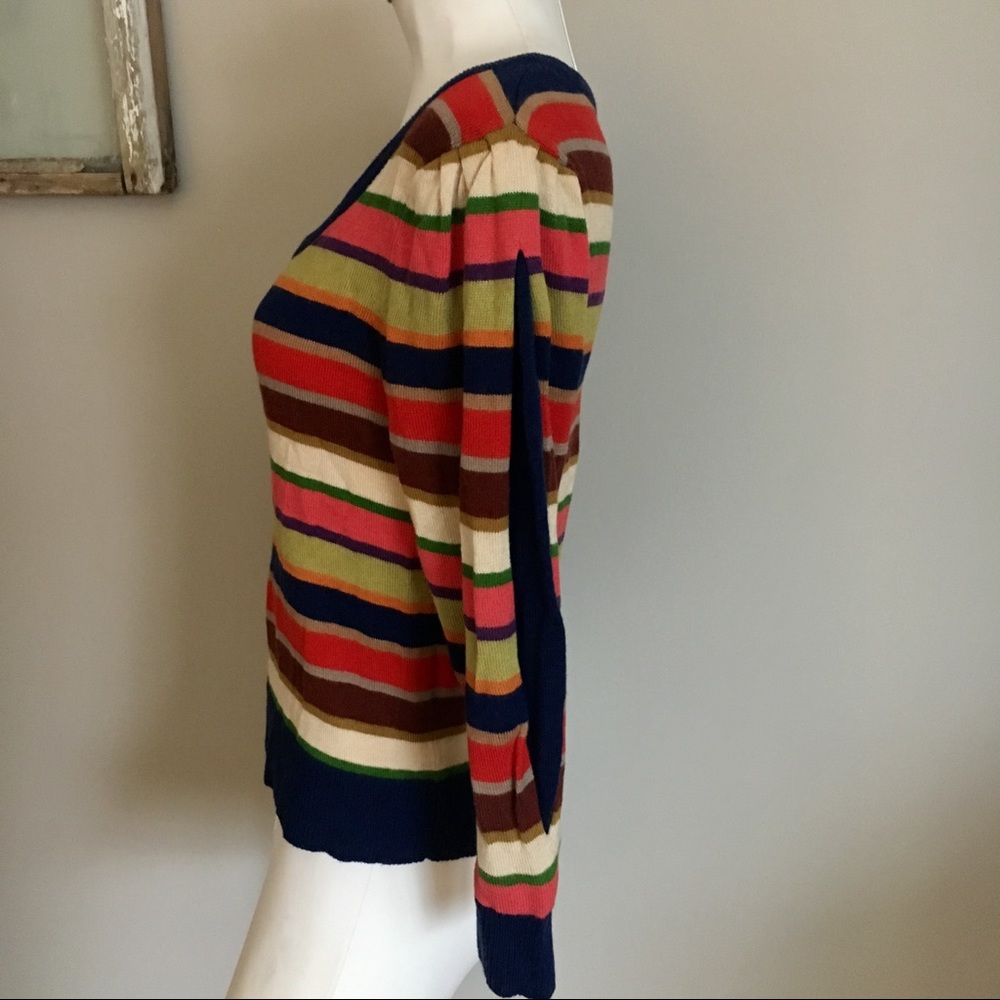 Anthropologie Striped Light Sweater - Picture 2 of 7